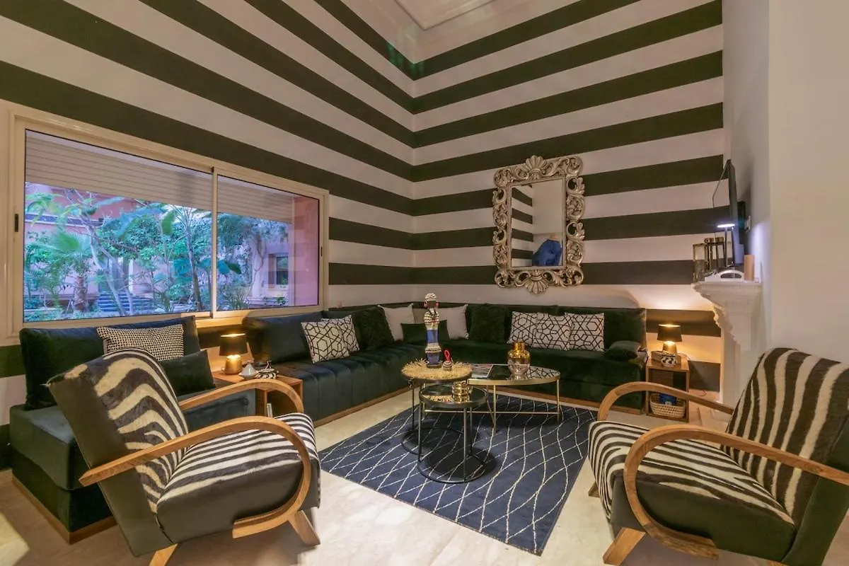 Apartment Oasis - 7 Min From Majorelle - Medina And Nightlife With Ac And Pool Marrakesh Morocco