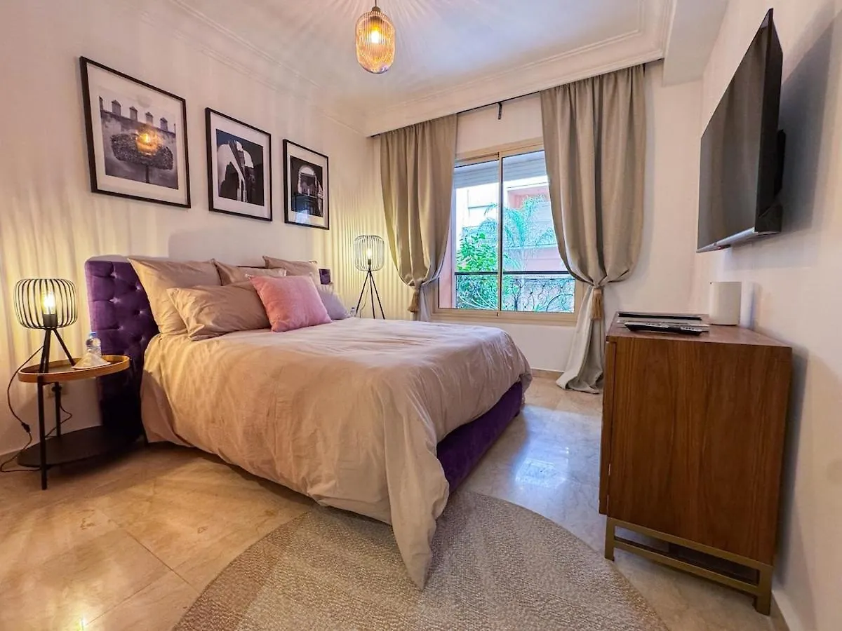 Oasis - 7 Min From Majorelle - Medina And Nightlife With Ac And Pool Marrakesh Apartment