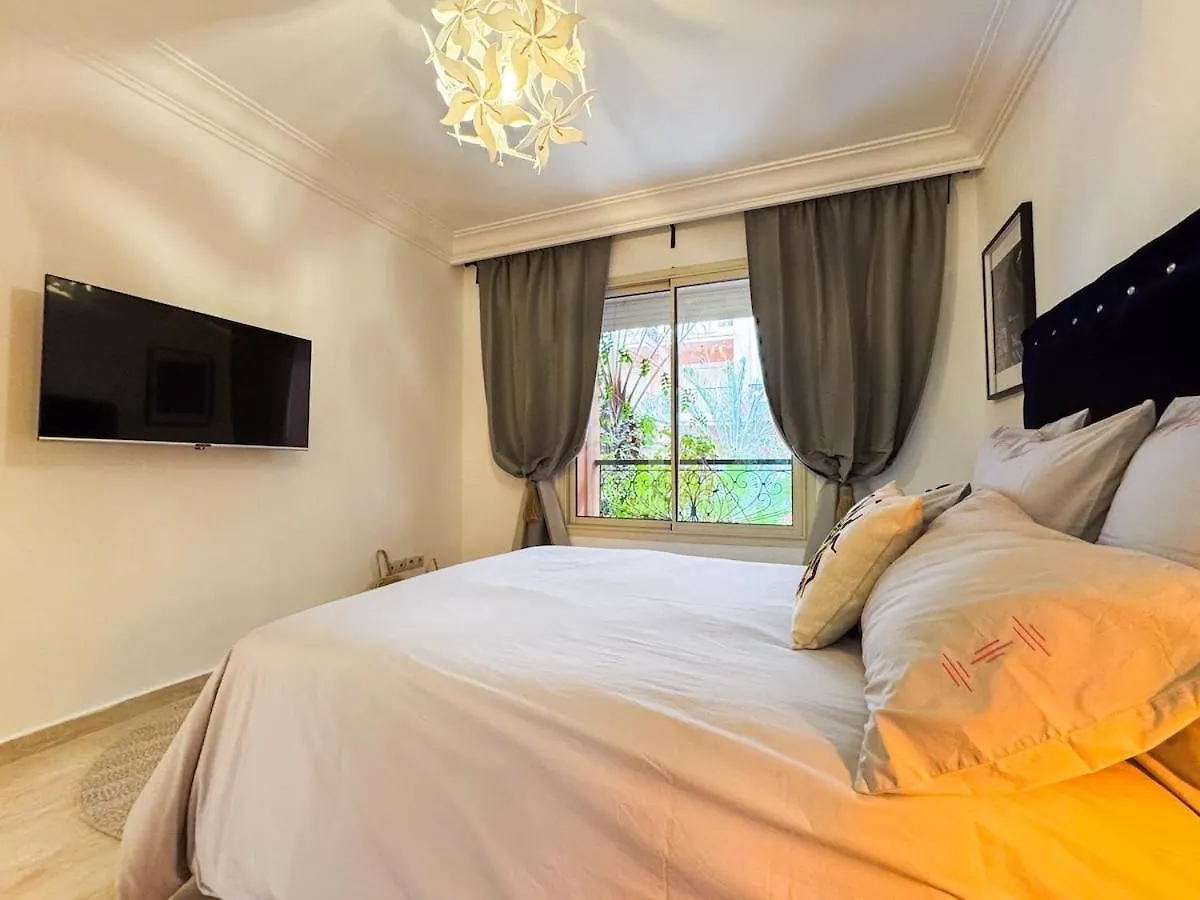 Oasis - 7 Min From Majorelle - Medina And Nightlife With Ac And Pool Marrakesh Apartment
