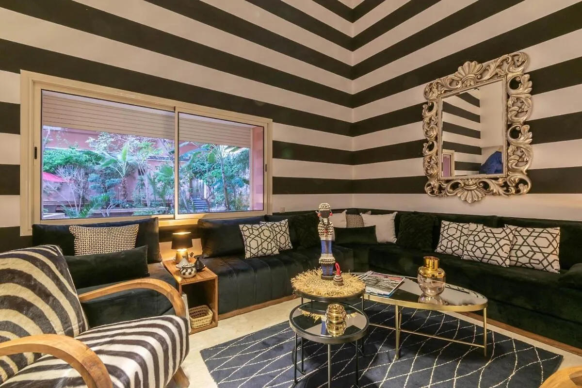 Apartment Oasis - 7 Min From Majorelle - Medina And Nightlife With Ac And Pool Marrakesh